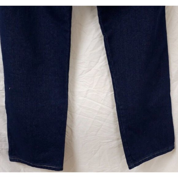 Wrangler Rugged Wear Mens 30x30 Relaxed Fit Dark Wash Straight Leg Western Jeans - Picture 8 of 9